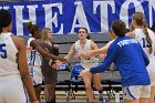 WBBall vs MHC  Wheaton College women's basketball vs Mount Holyoke College. - Photo By: KEITH NORDSTROM : Wheaton, basketball